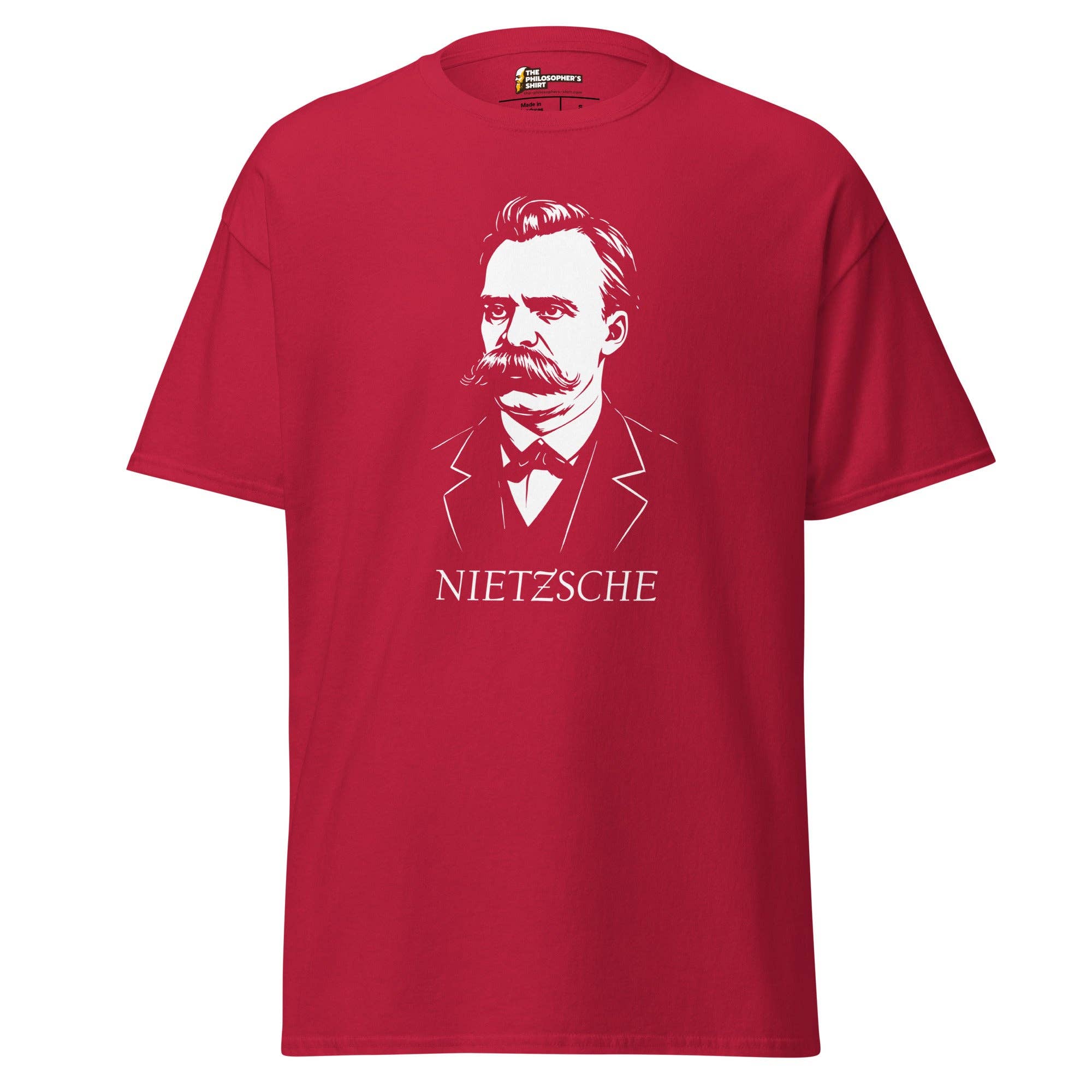 The Philosopher's Shirt – T-shirt estampada - Unissexo por atacado – Nietzsche - T-Shirt Clássica Unissexo4