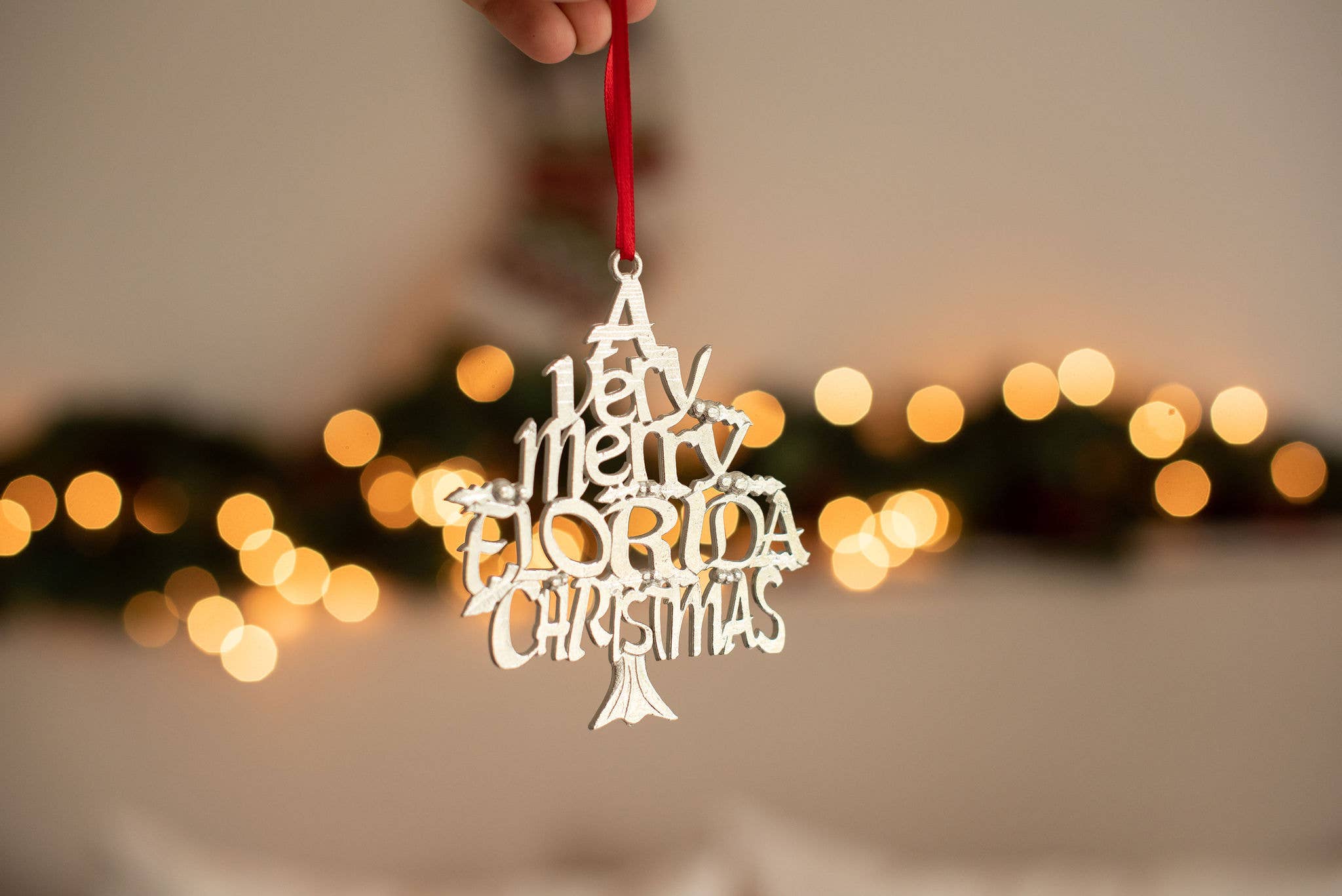 House of Morgan Pewter - Vendita all'ingrosso Decorazione - Un Ornamento di Natale Molto Allegro - Stati e Città34