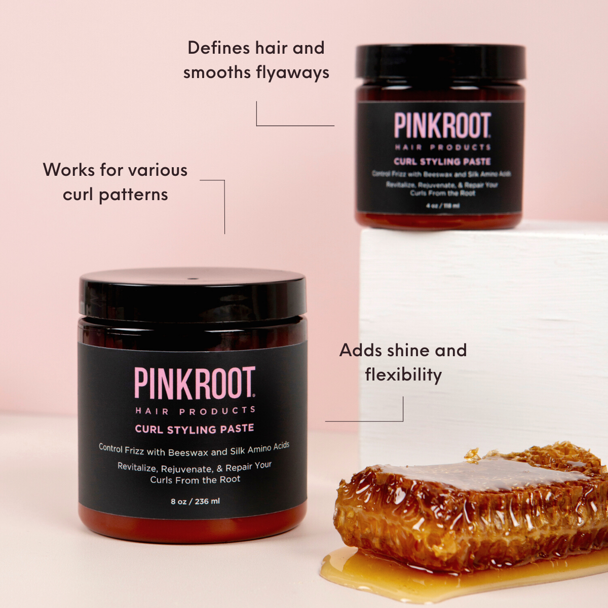 Pink Root Products - Wholesale Hair Styling Gel/Mousse - Curl Styling Paste4