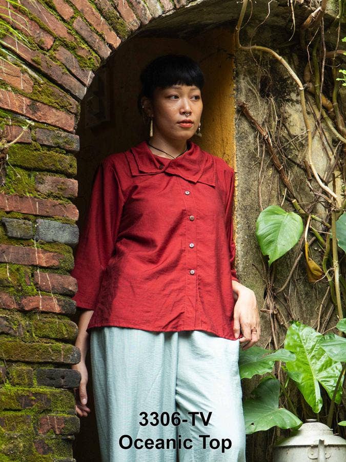 3306-TV - Oceanic Top pour la vente par Gaya Designs