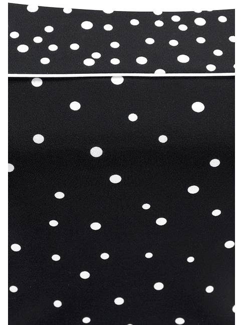 Black White LASCANA Women's Polka Dot Tankini Swimsuit Top##132 for wholesale on Faire3