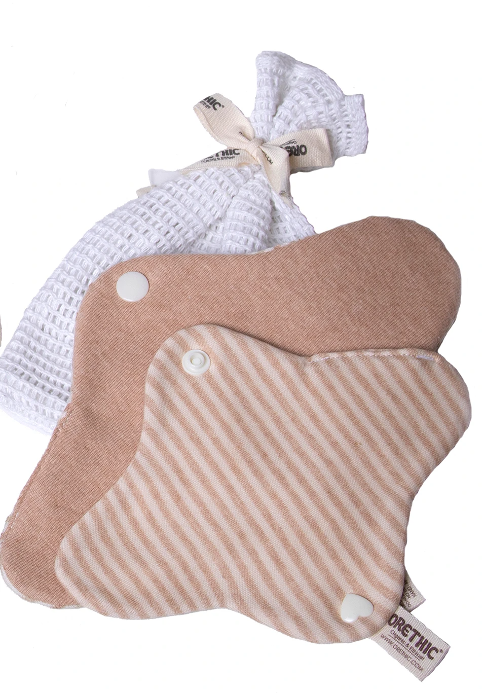 Orethic – wholesale Mensunderkläder - Dam – Ekologiska trosfodral kort 7” Tierra - 3-Pack6