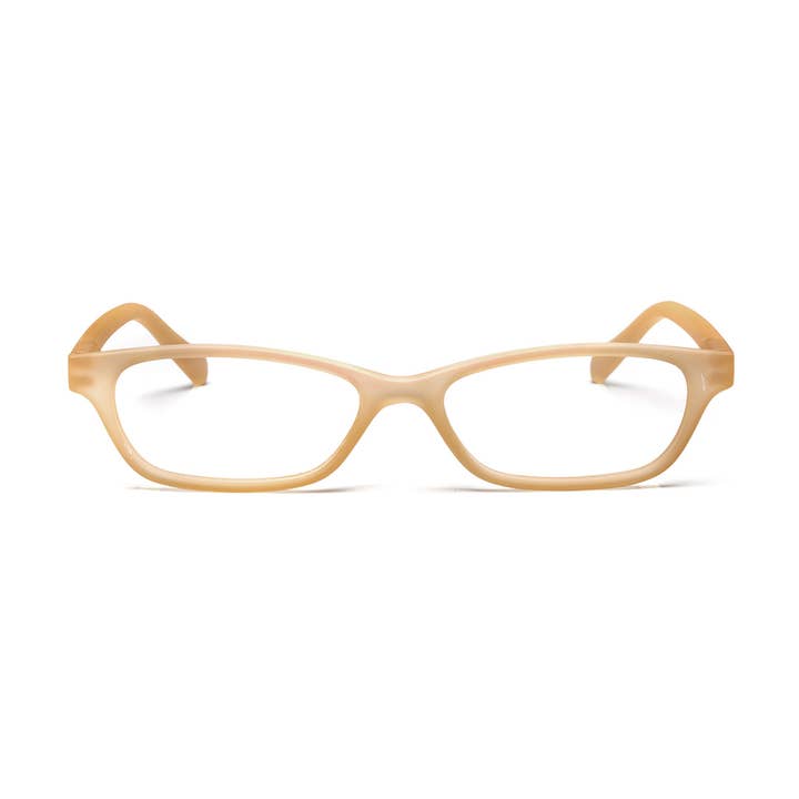 Occhiali da lettura Marple/Winter White per la vendita all'ingrosso da parte di Looplabb Reading Glasses