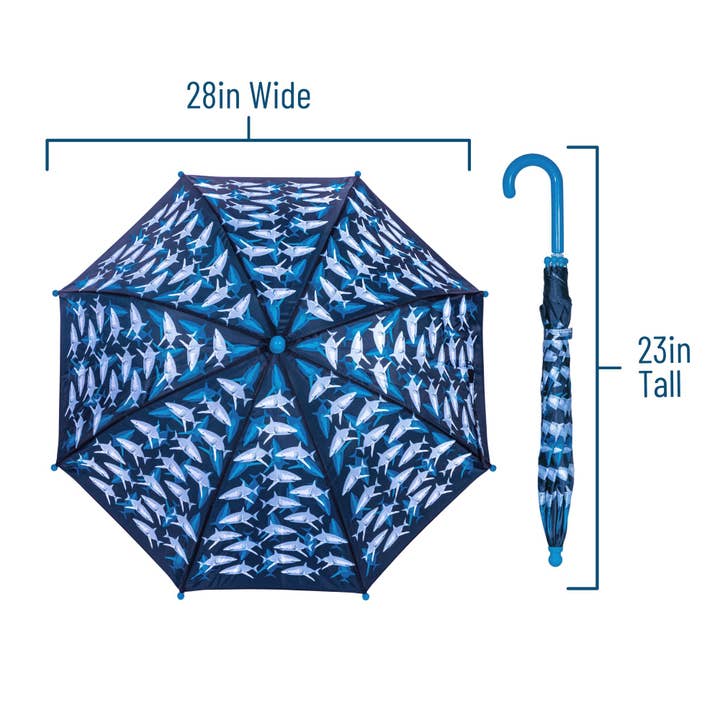 Wildkin - Wholesale Umbrella - Kids - Sharks Umbrella3