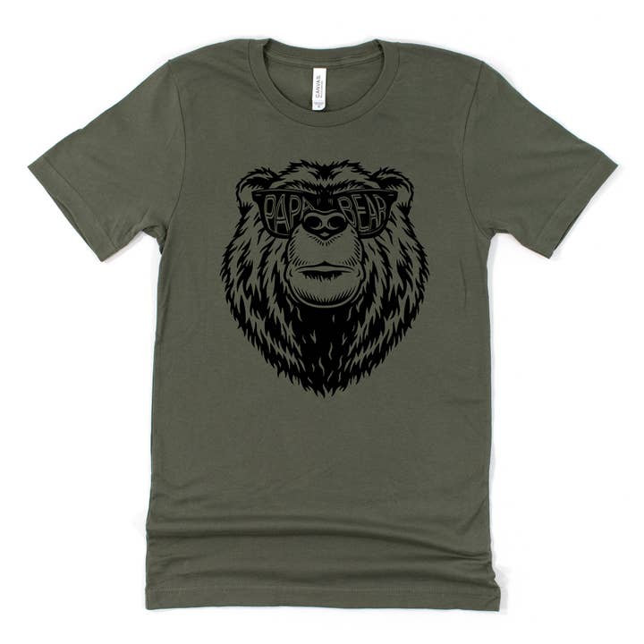 Papa Bear Graphic Tee 025 for wholesale by 208T2.0