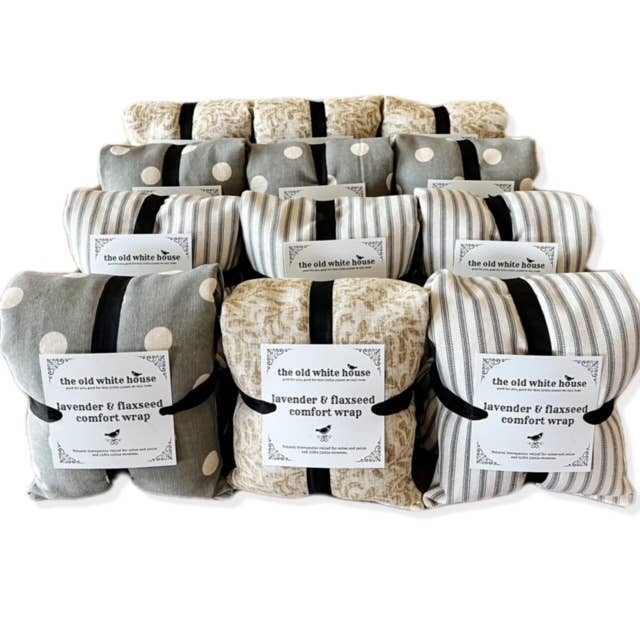 The Old White House - Wholesale Hot/Cold Compress - Lavender & Flaxseed Comfort Wrap12