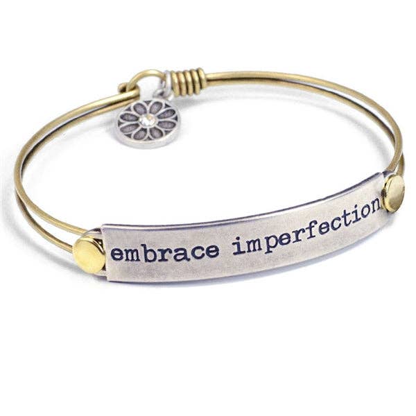 Sweet Romance Jewelry - Wholesale Bangle Bracelet - Inspirational Message Bar Bangle Bracelets6