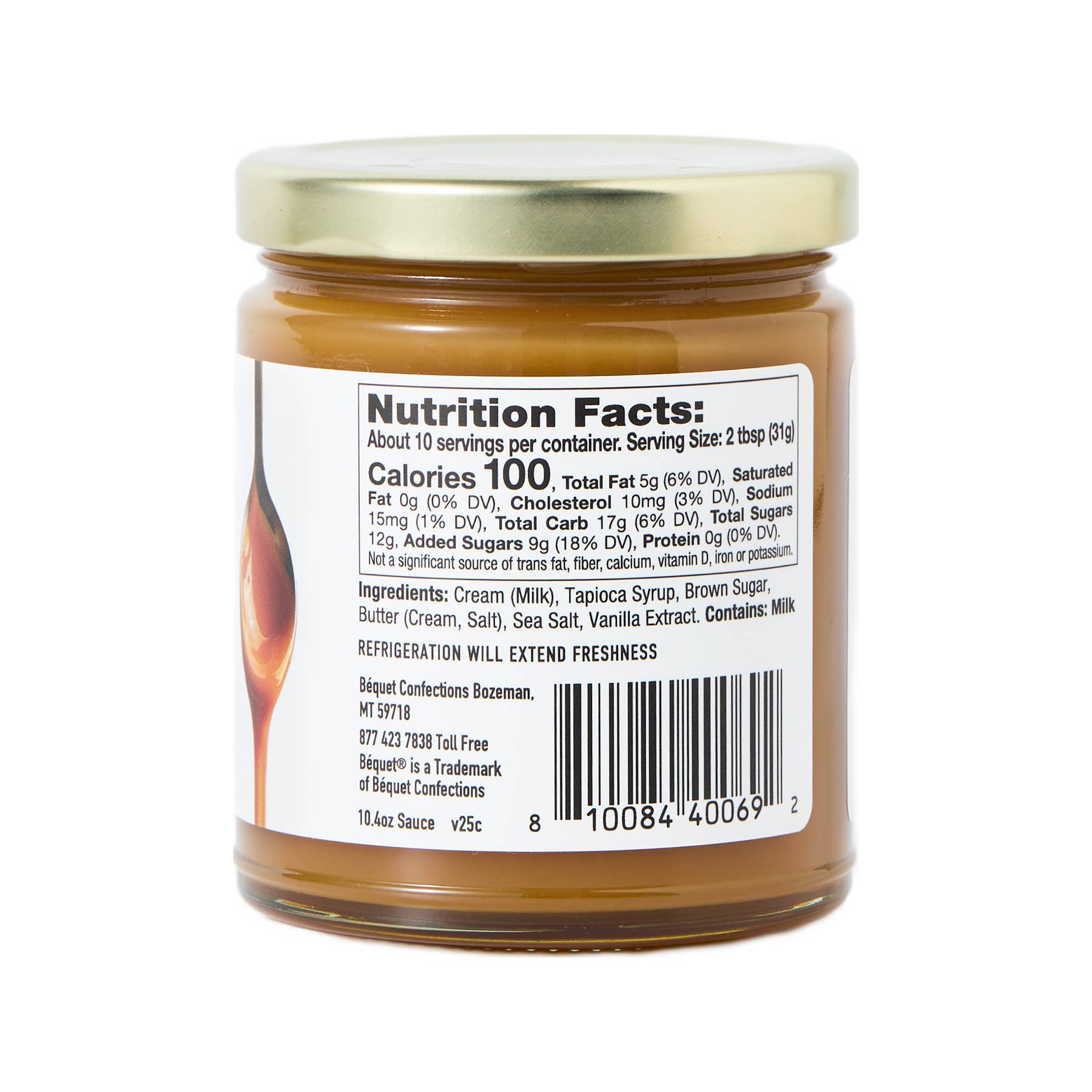 Béquet Confections - Wholesale Caramel Sauce - Béquet Sea Salt Caramel Sauce7