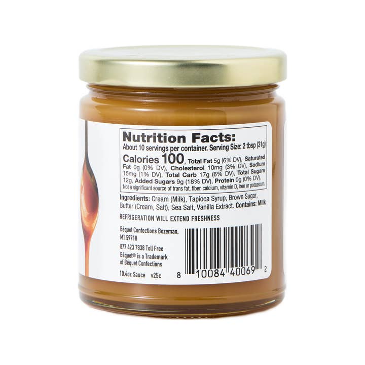 Béquet Confections - Wholesale Caramel Sauce - Béquet Sea Salt Caramel Sauce7