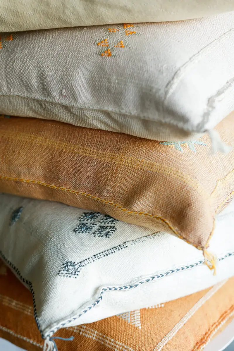 High crafty - Wholesale Throw Pillow Cover - Moroccan Cactus Silk Cushion Cover – Handmade Sabra Pillow 3