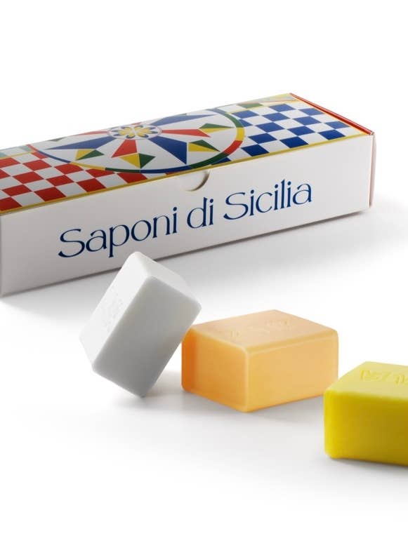 SAPONI GELSOMINO, LIMONE E ZAGARA 3PZ CONFEZIONE per la vendita all'ingrosso da parte di ZUMA