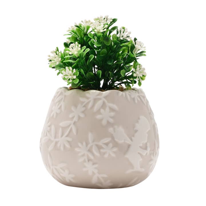 WIDDOP and Co. – Planta artificial por atacado – Conjunto Disney Alice no País das Maravilhas - 2 Mini Vasos com Plantas Artificiais2