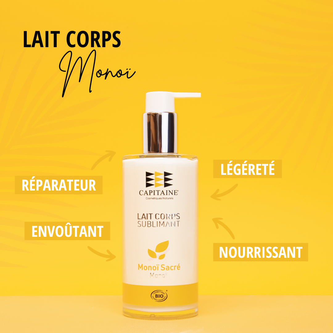 Capitaine Cosmétiques - Vendita all'ingrosso Crema/lozione corpo - Lozione corpo biologica sublimante - Monoi Sacré0