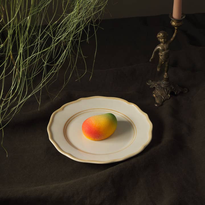 Maison Madison Home - Wholesale Salad Plate - Colette Hand-Painted Side Plate 9''1