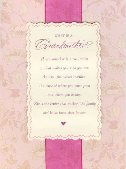 Grand-mère d'anniversaire | GRTC | SM | 41171G pour la vente par DICKENS INC.