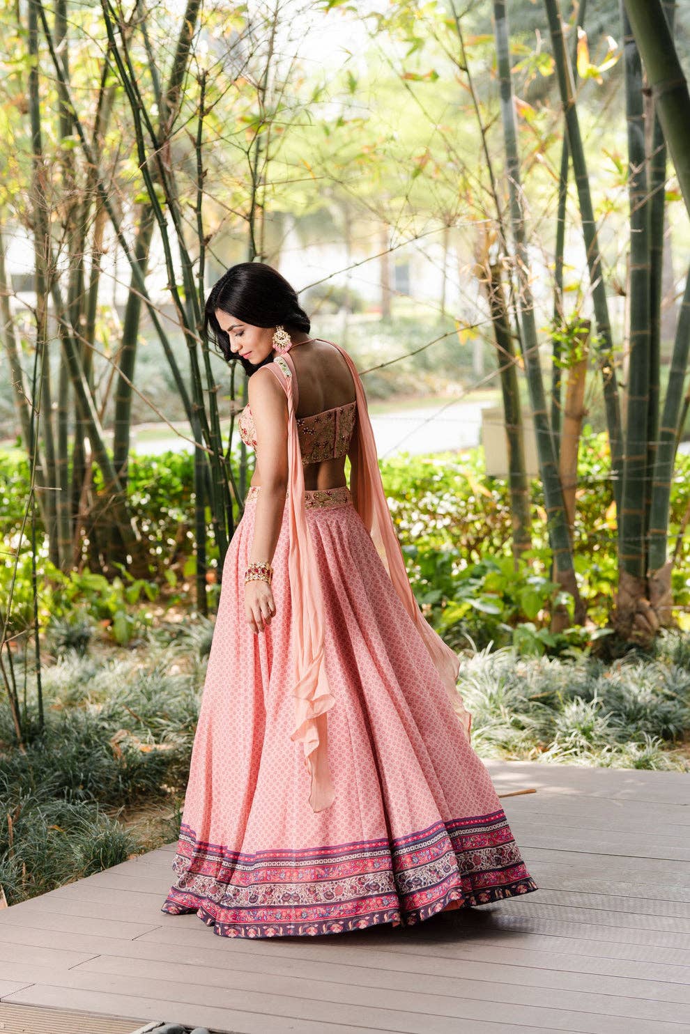 House of Amaya - Vente Ensemble haut et jupe - Femme - ENSEMBLE TORI LEHENGA3