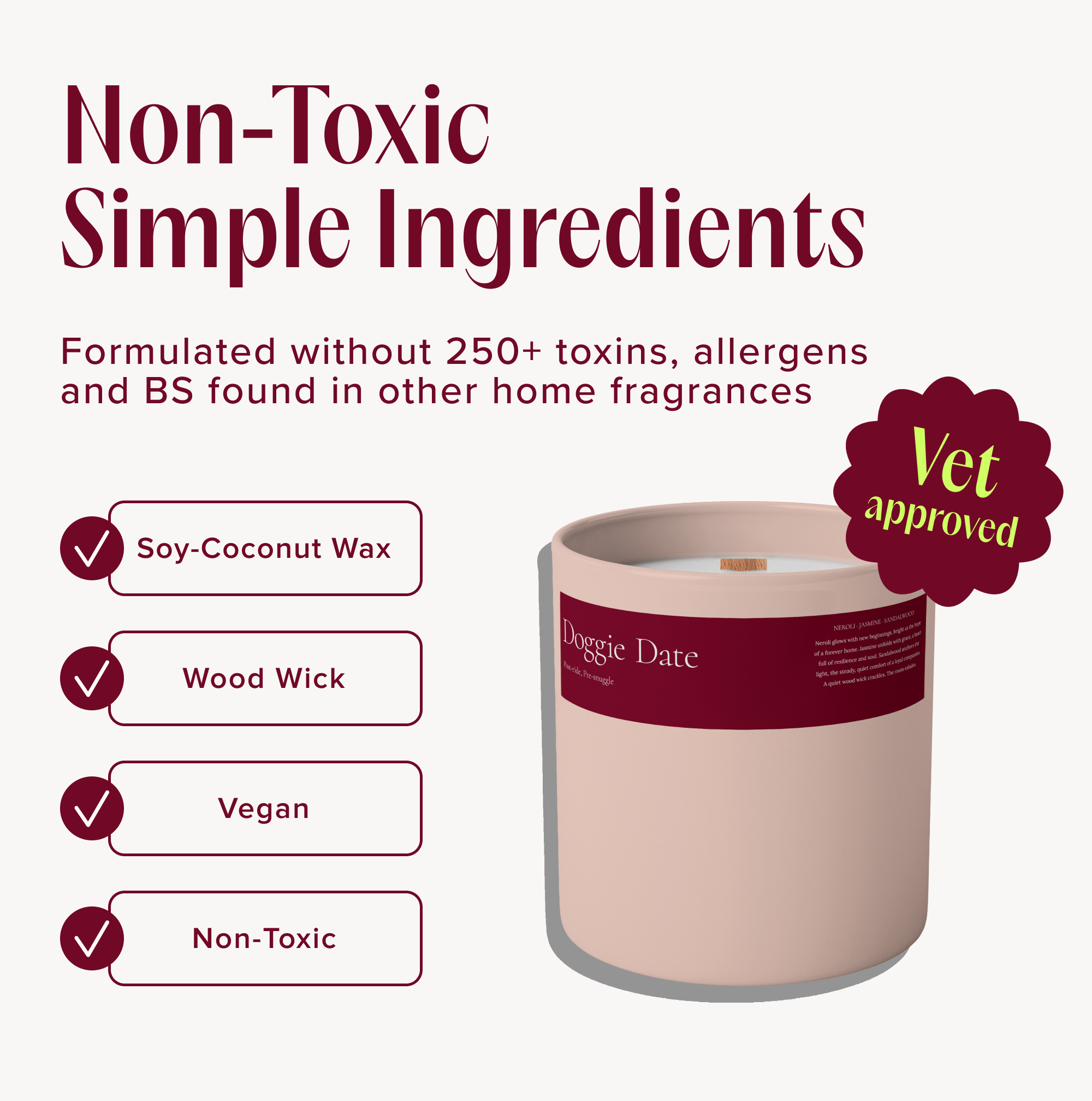 Companion Candles - Wholesale Jar/Filled Candle - Doggie Date Candle By Olivia Amato3