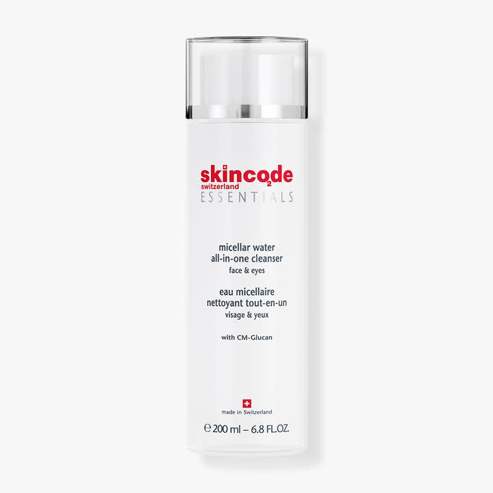 Skincode Essentials micellarvand alt-i-en rens 200 ml for engroshandel hos NAVA GLOBAL PARTNERS