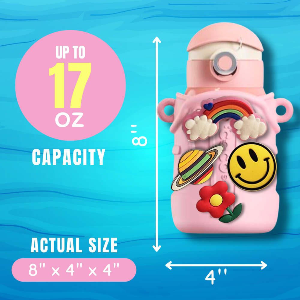 Cocosmile - Wholesale Water Bottle - Coco Cap Fun Charm Thermos Cup With Sleeve9