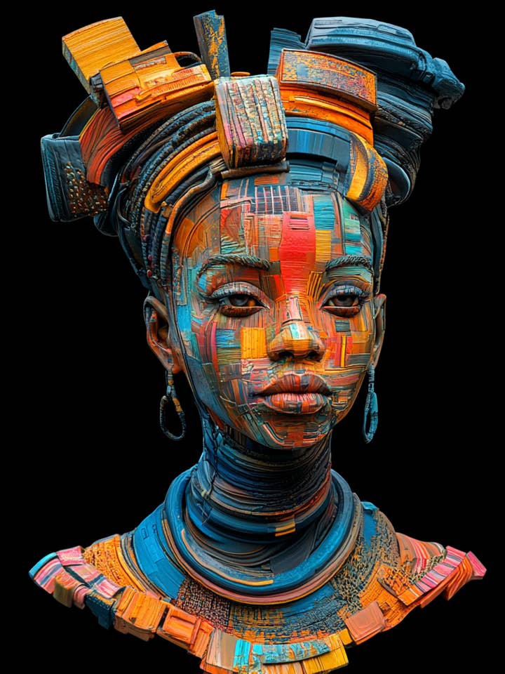 Harmonious Geometric Elegance for wholesale by Wayne Flint Digital Portraits