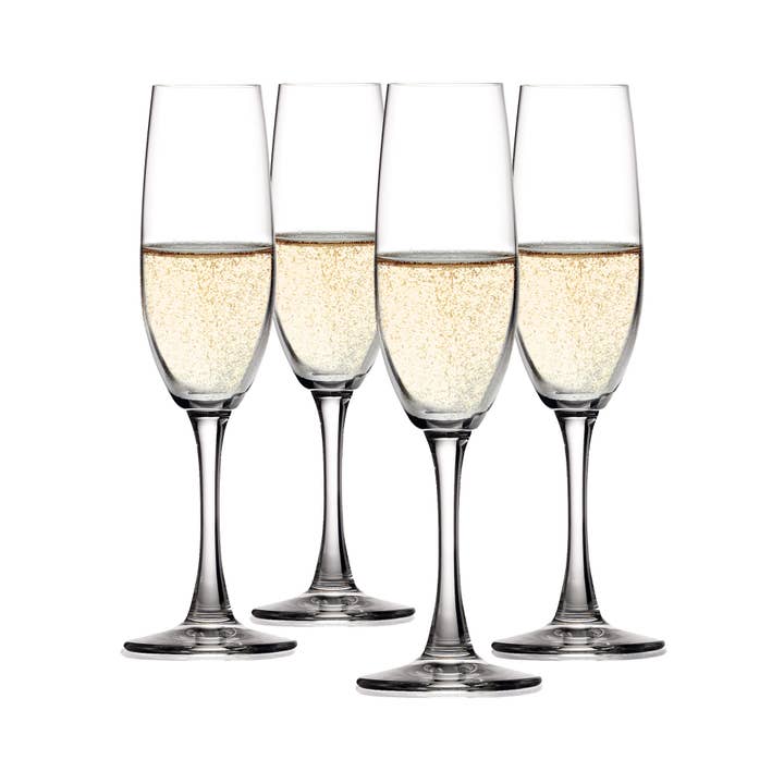Wine Lovers Crystal Champagne Flutes Set of 4 and other Purchase Wholesale wine flutes. Free Returns & Net 60 Terms on Faire trending on Faire.