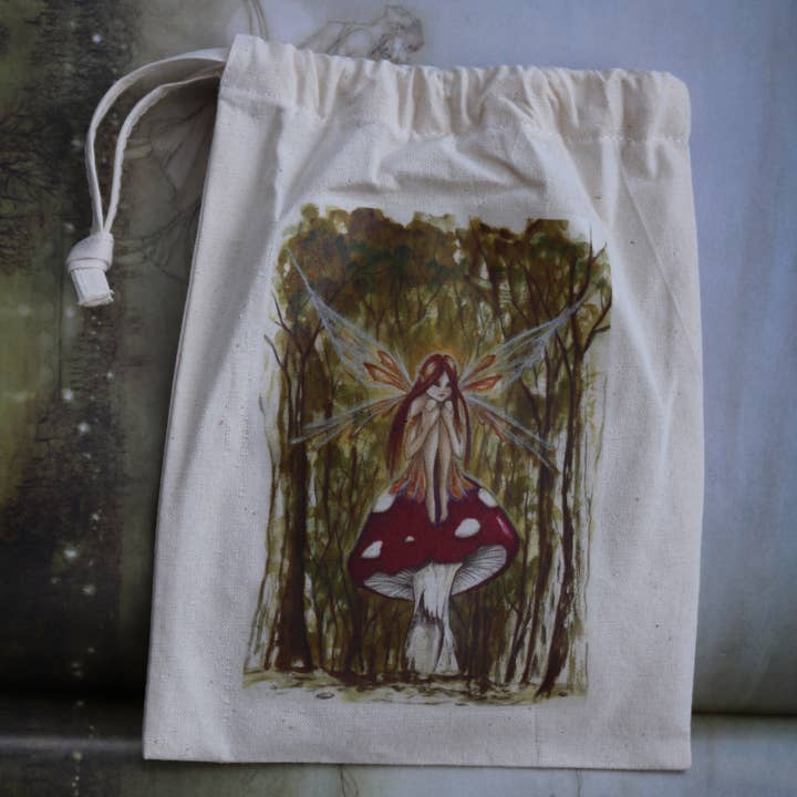 FreeRangeFaeries - Wholesale Pouch - Women's - Woodland Wish Tarot Pouch2