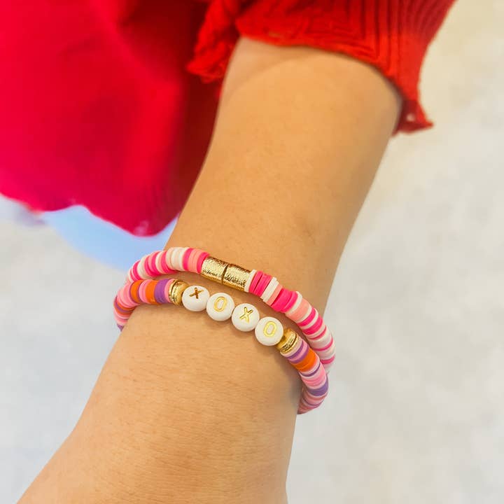 Taylor Toms Designs - Wholesale Beaded Bracelet - Valentine Accent Bracelet2