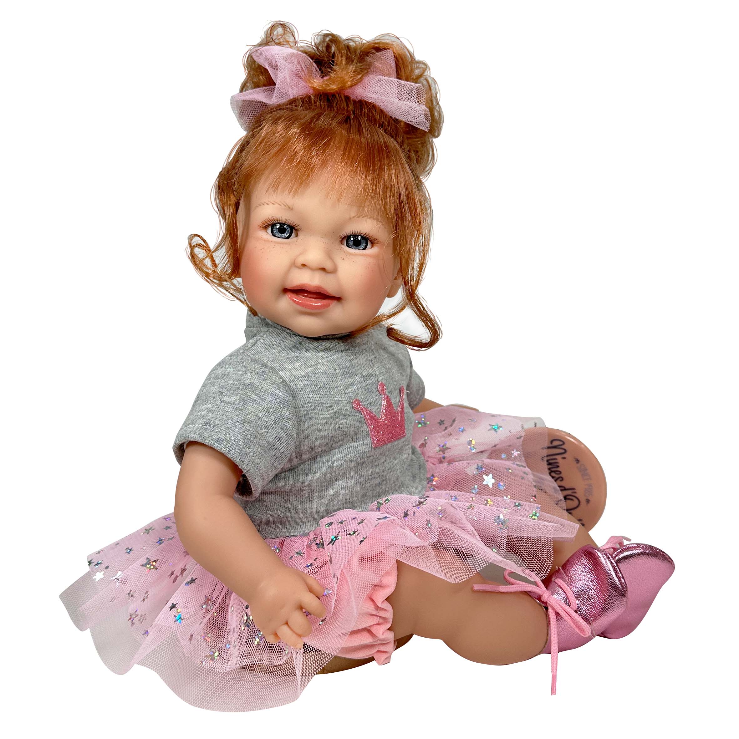 Nines Artesanals d'Onil Dolls - Wholesale Doll - Kids - LITTLE SUSI GLITTER REDHAIR DOLL4