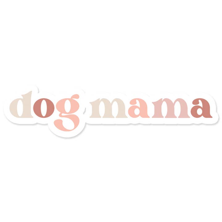Maddon and Co - Vente Autocollant - Sticker en vinyle Dog Mama