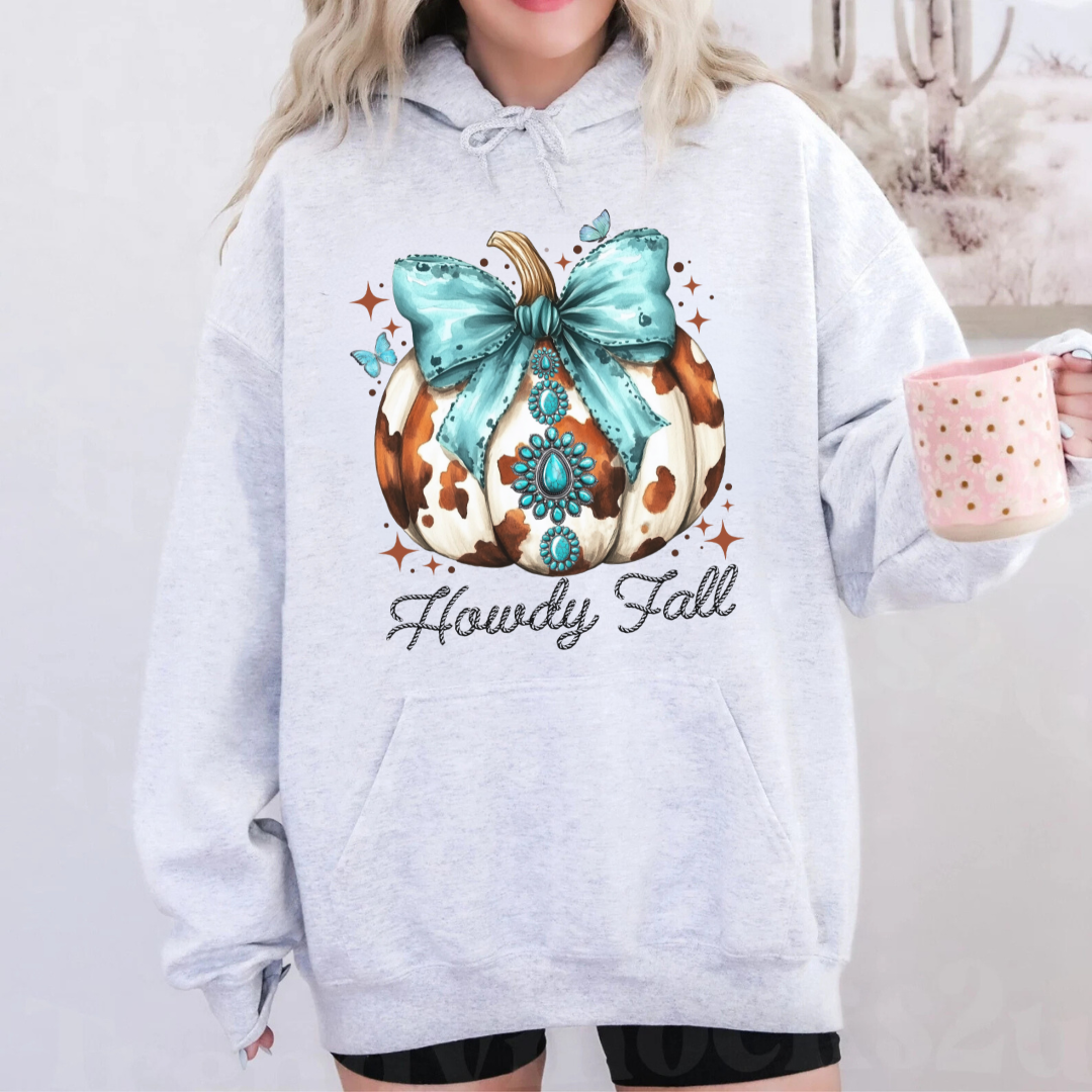 Clover + Cotton Co - Wholesale Graphic Sweatshirt - Women's - Howdy Fall Sweatshirts5