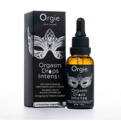 Orgasm Drops Intense is a kissable clitoral arousal intimate for wholesale by Creative Conceptions LLC