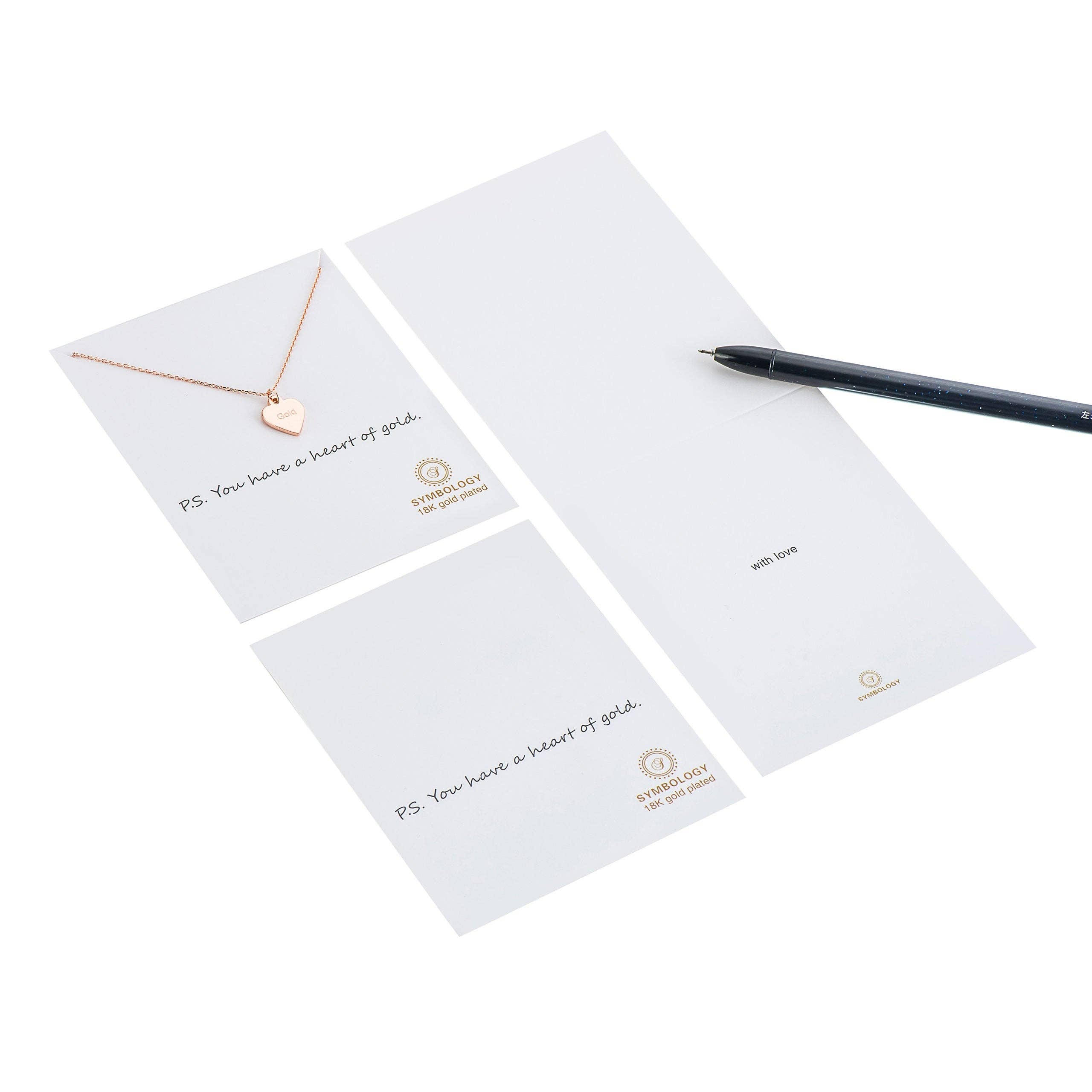 SYMBOLOGY JEWELLERY - Wholesale Pendant/Charm Necklace - Heart Of Gold Pendant2