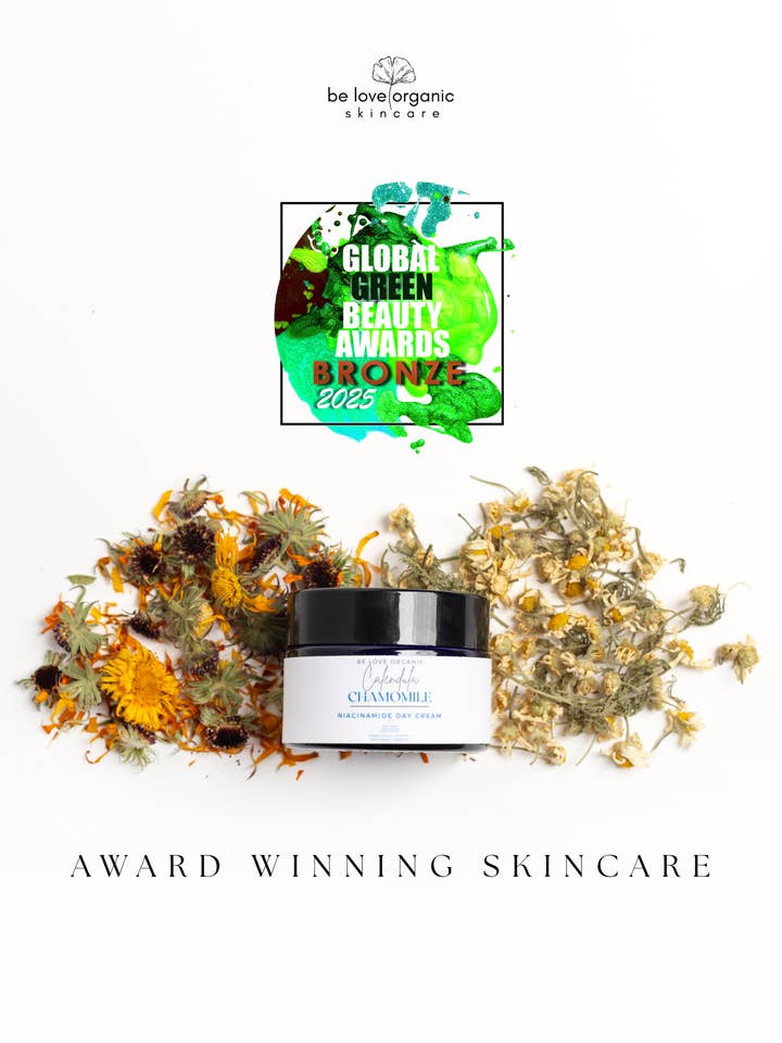 Calendula + Chamomile Niacinamide Day Cream for wholesale by BE LOVE ORGANIC SKINCARE