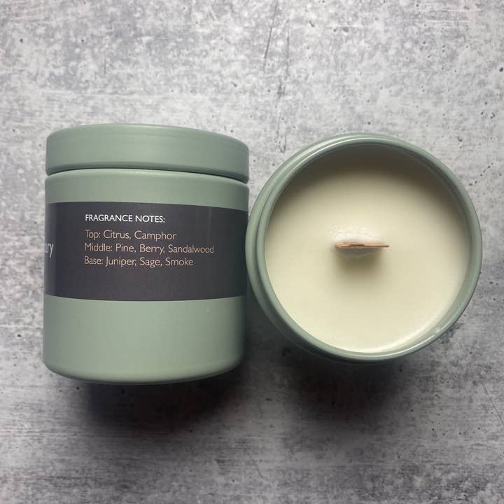 Reverie Wicks - Wholesale Jar/Filled Candle - 9 oz Soothing Sanctuary (Wooden Wick)2