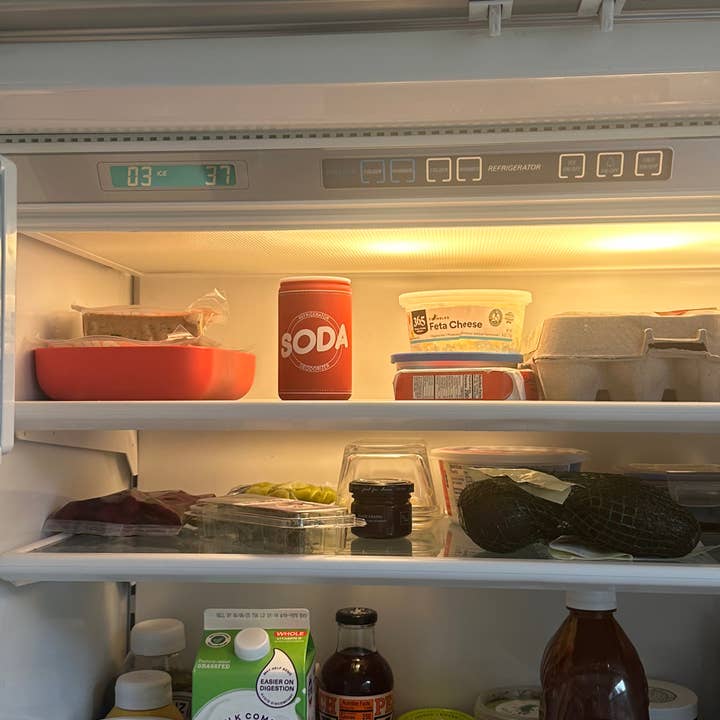 Fox Run Brands - Vente Ustensile/gadget de cuisine - Déodorant pour réfrigérateur en canette de soda Pund'it, support de bicarbonate de soude3