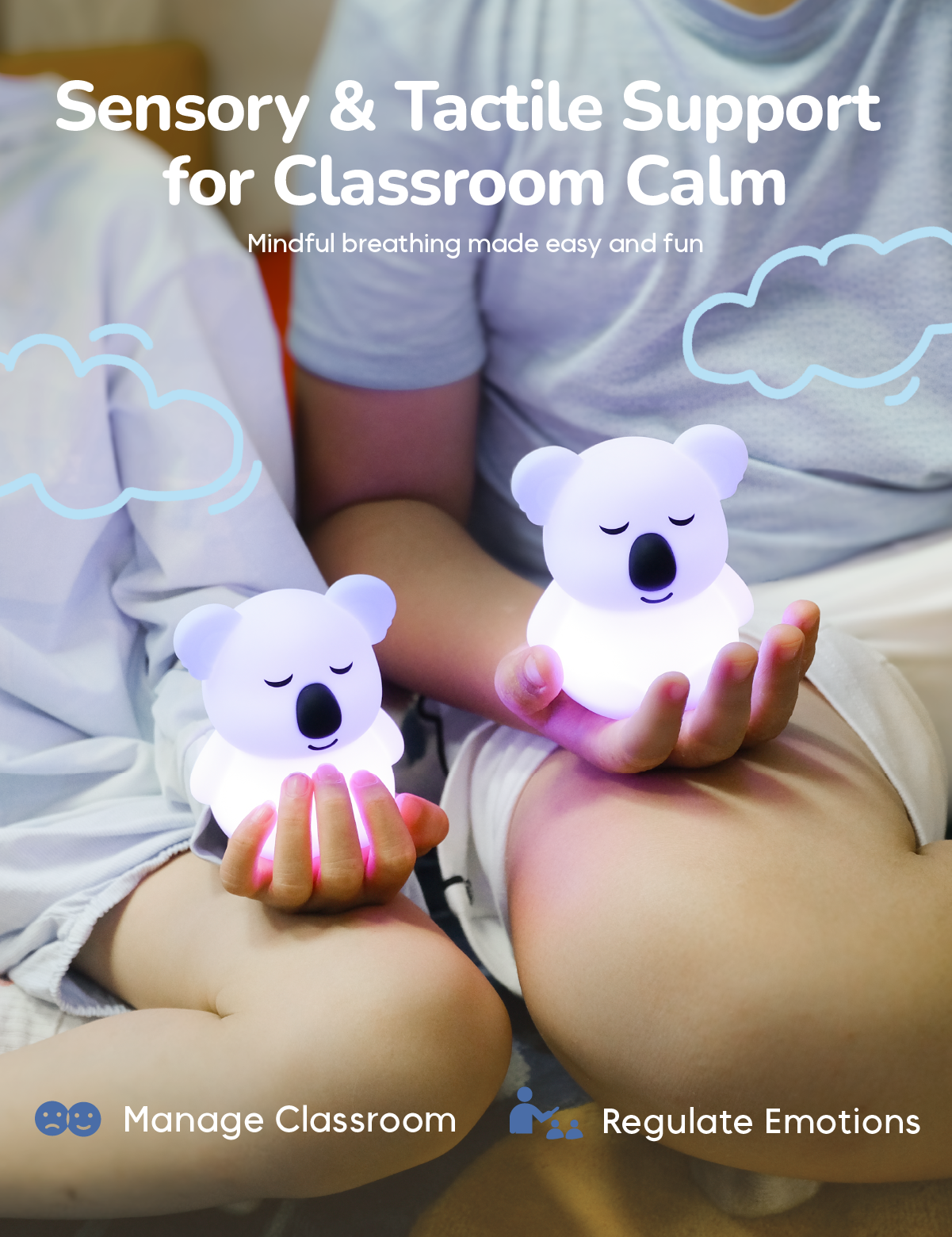 The Pal Company - Wholesale Night Light - Kids & Baby - Breathing Pal Mini - 'Kyle' the Koala3