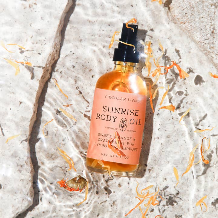 Circular Living - Wholesale Bath/Body Oil - Sunrise Body Oil, Sweet Orange & Grapefruit
