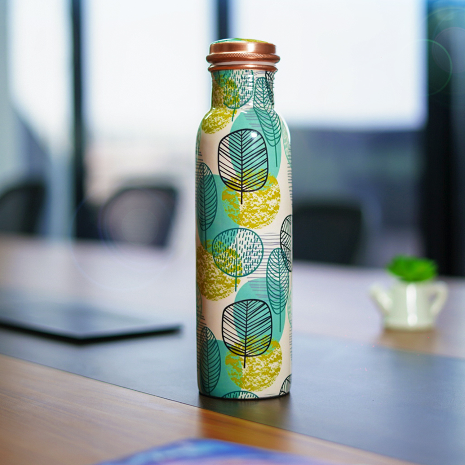 Perilla Home - Wholesale Water Bottle - Henna Colorful Copper Bottle (1L)1