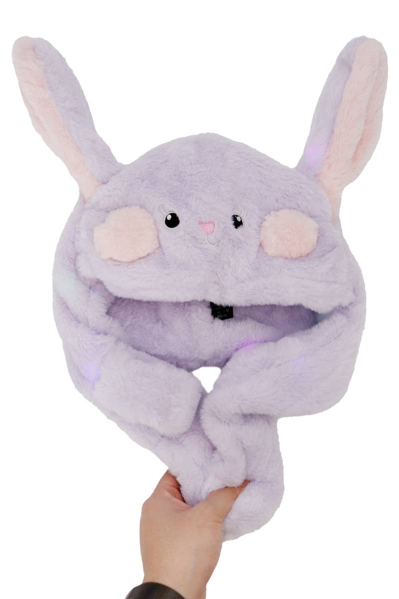 ASSORTED Animal Friends Led Light-up Ear Moving Hat for wholesale on Faire5