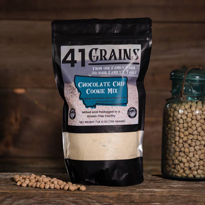 Chocolate Chip Cookie Mix – Soft, Golden, Gluten-Free Cookie Mix for wholesale by 41 Grains