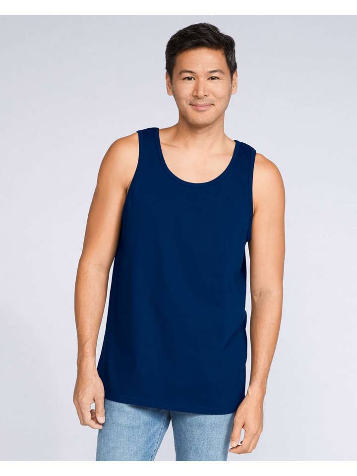 Lucky Avocado - Wholesale Tank top – Men's - Gildan - Softstyle Tank Top10