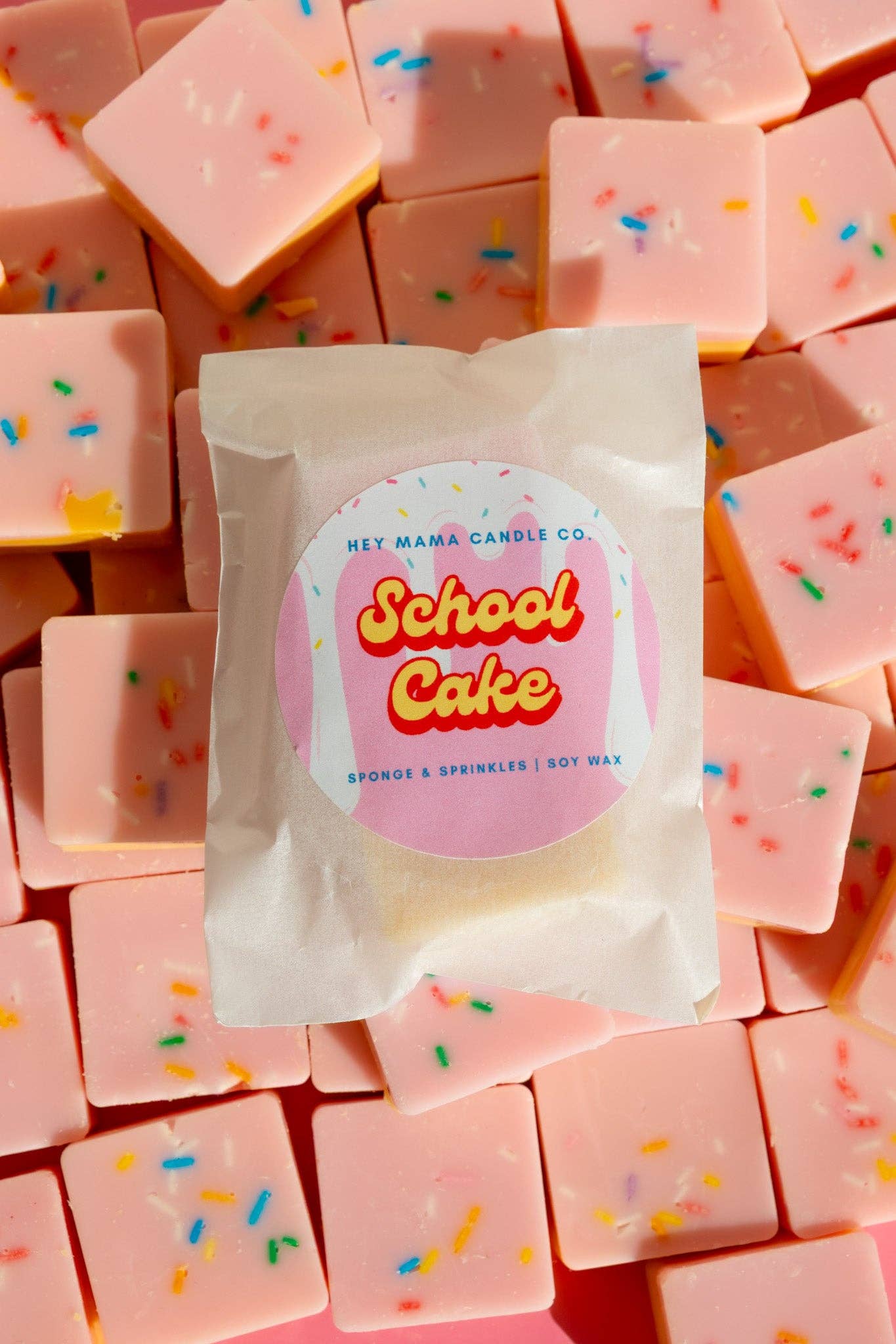Hey Mama Candle Co. – wholesale Wax melt – School Cake Wax Melts3