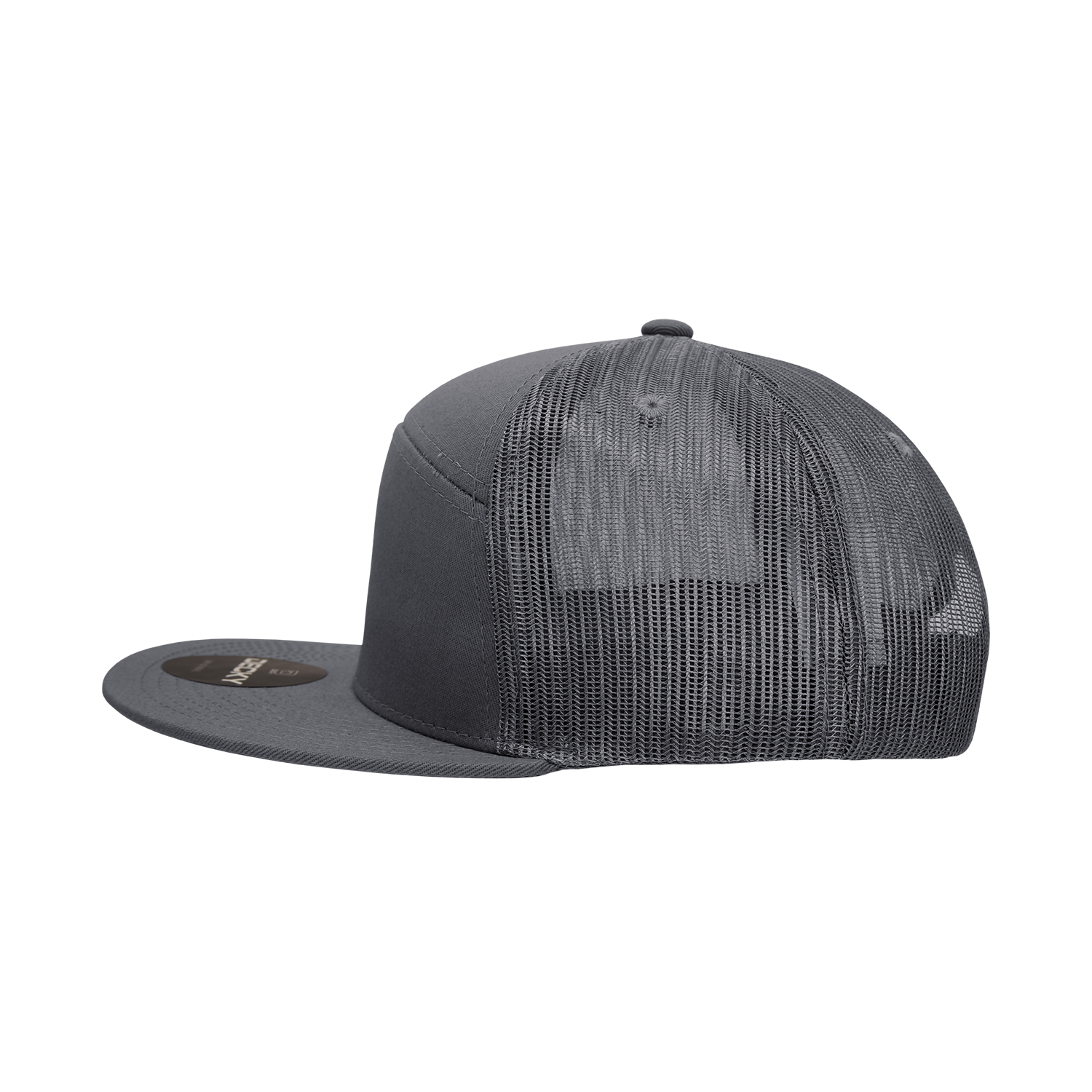 The Park Wholesale - Wholesale Trucker Hat - Unisex - Decky 1133 Blank 7 Panel Trucker Flat Bill Snapback Hat9