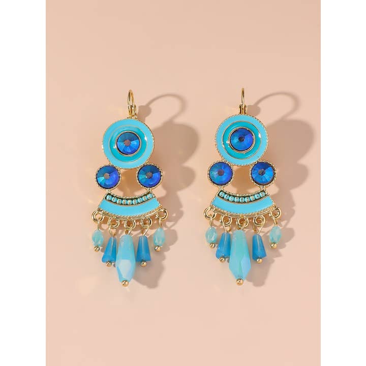 Blossom bijoux - Wholesale Dangle Earrings - Sleeper earrings 24PEBOL047