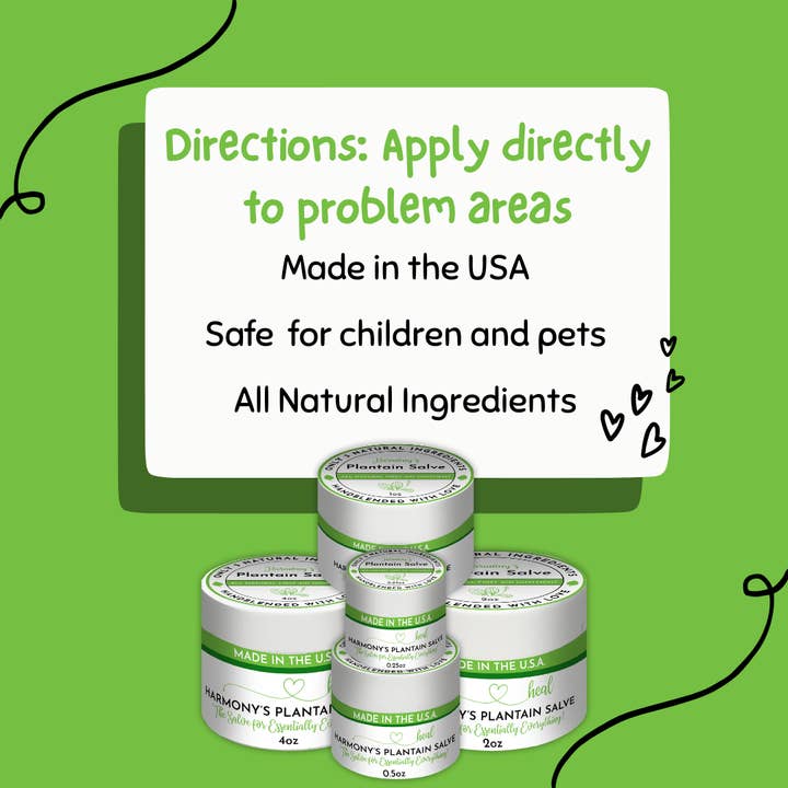 Healthy Energy Amazing Life - Wholesale Healing Salve/Balm/Cream - Plantain Salves7