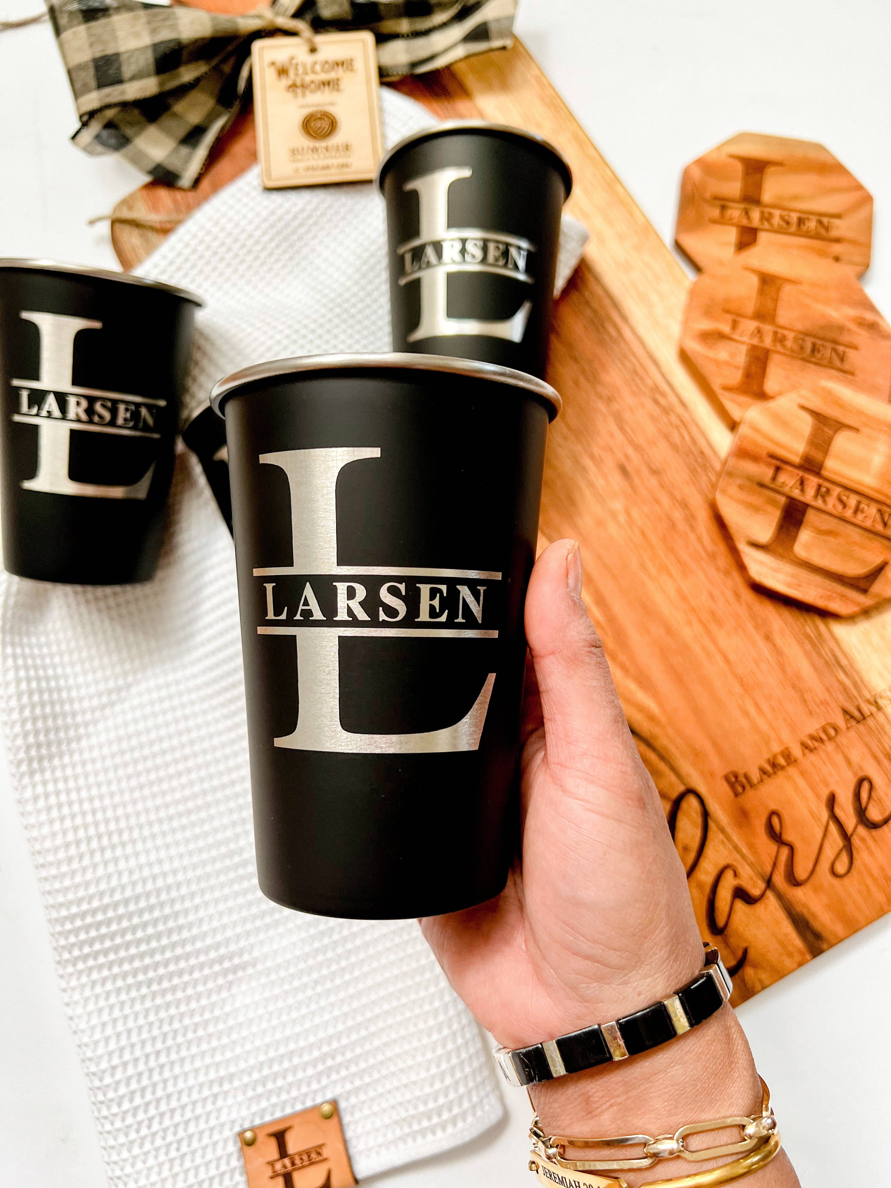 Mae Designs LLC - Wholesale Insulated Mug/Tumbler - Custom Engraved Pint Cup10