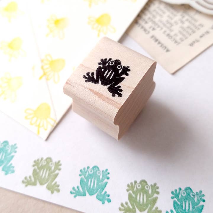 Peppercorn Paper – Großhandel Gummi-/Dekostempel – Mini-Stempel Frosch2
