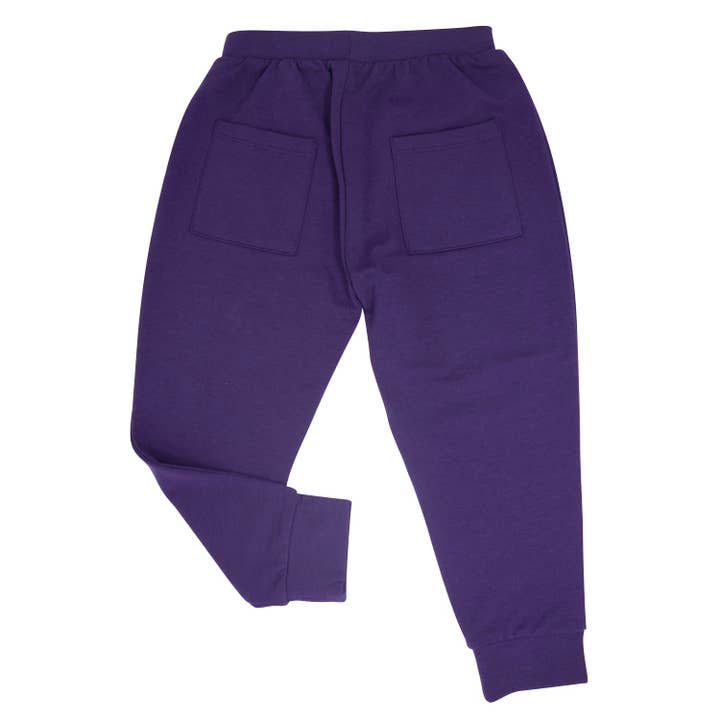 Hooded Jogger Set - Royal Grape French Terry for wholesale on Faire