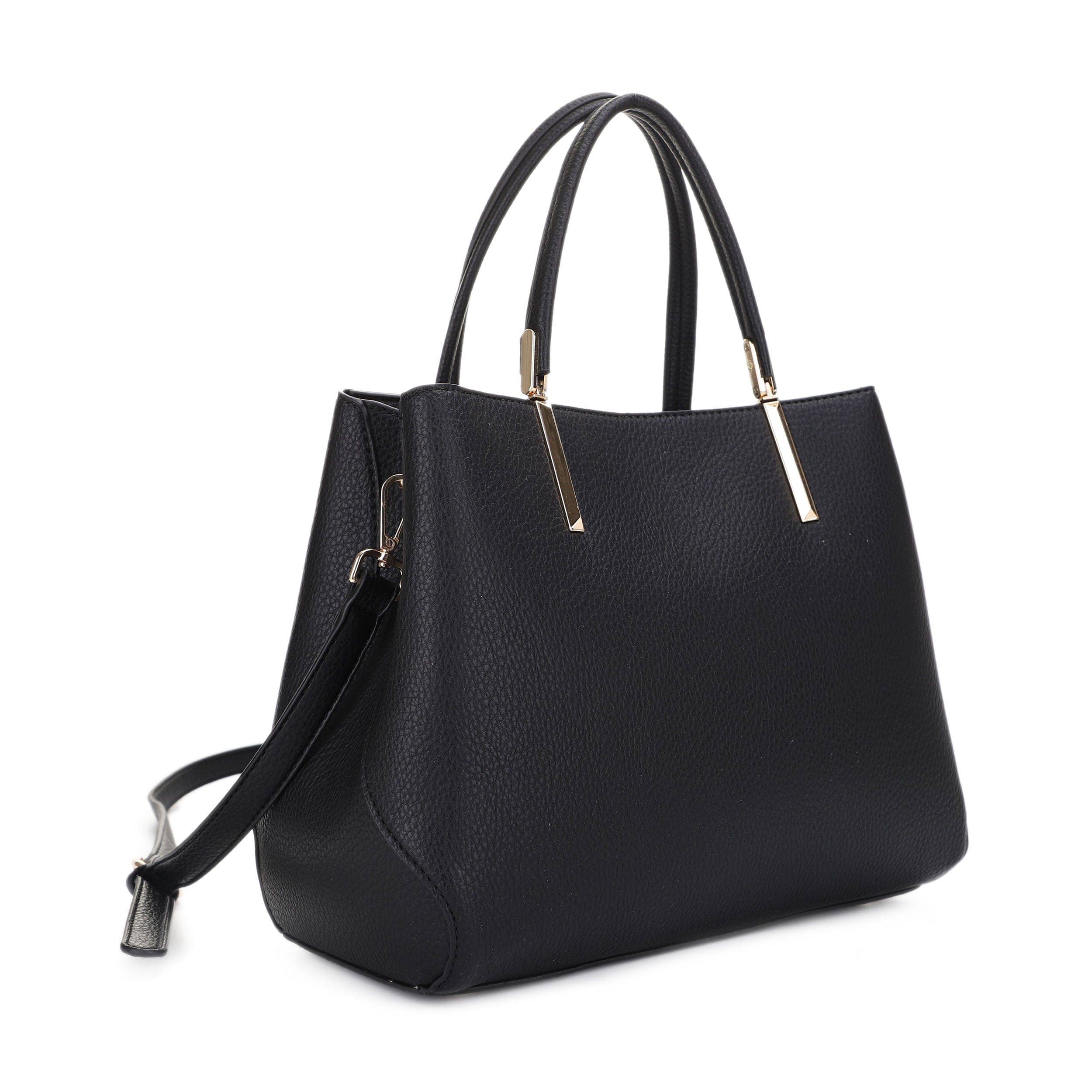 MiMi Wholesale - Wholesale Top Handle Bag - Women's - FC20612 Josette Tapered Multi Compartment Satchel/Crossbody Bag0