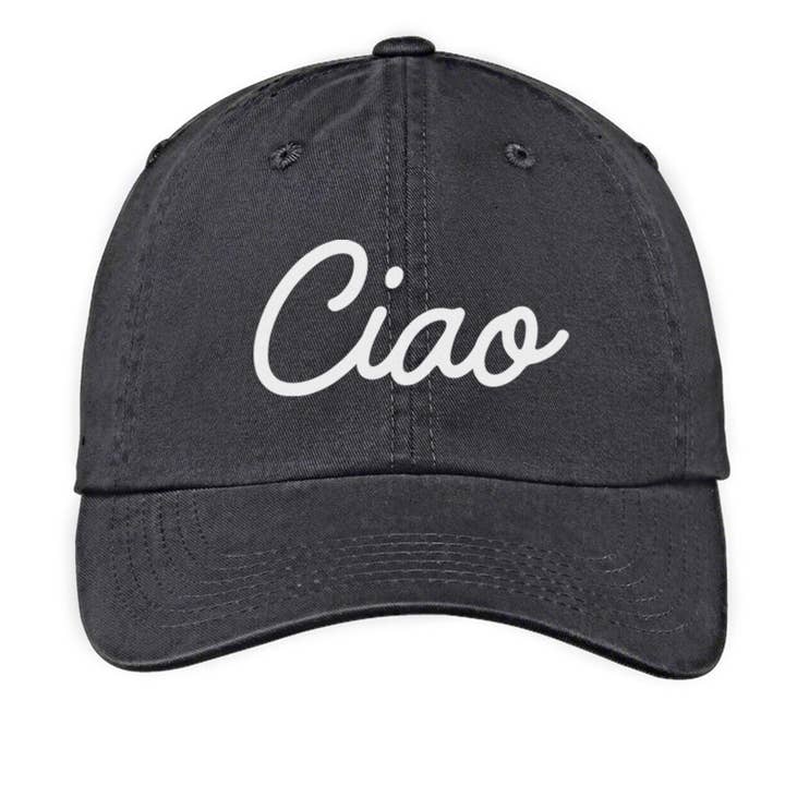 Frankie Jean - Wholesale Baseball Cap - Women's - Ciao Cursive Baseball Cap11
